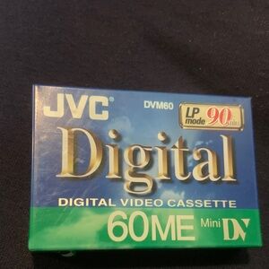 New and sealed JVC Digital Video Cassette 60ME